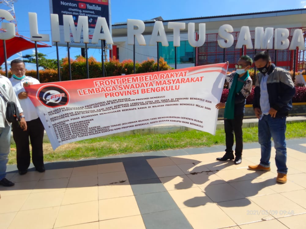 FPR Minta Polda Bengkulu Hentikan Dugaan Ilegal Mining dan ilegal logging PT. BSM