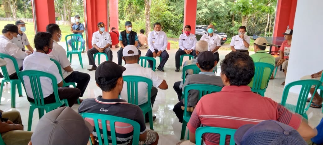 Tanggul Irigasi Palak Siring Jebol, Bupati Mian Kumpulkan Seluruh Gapoktan