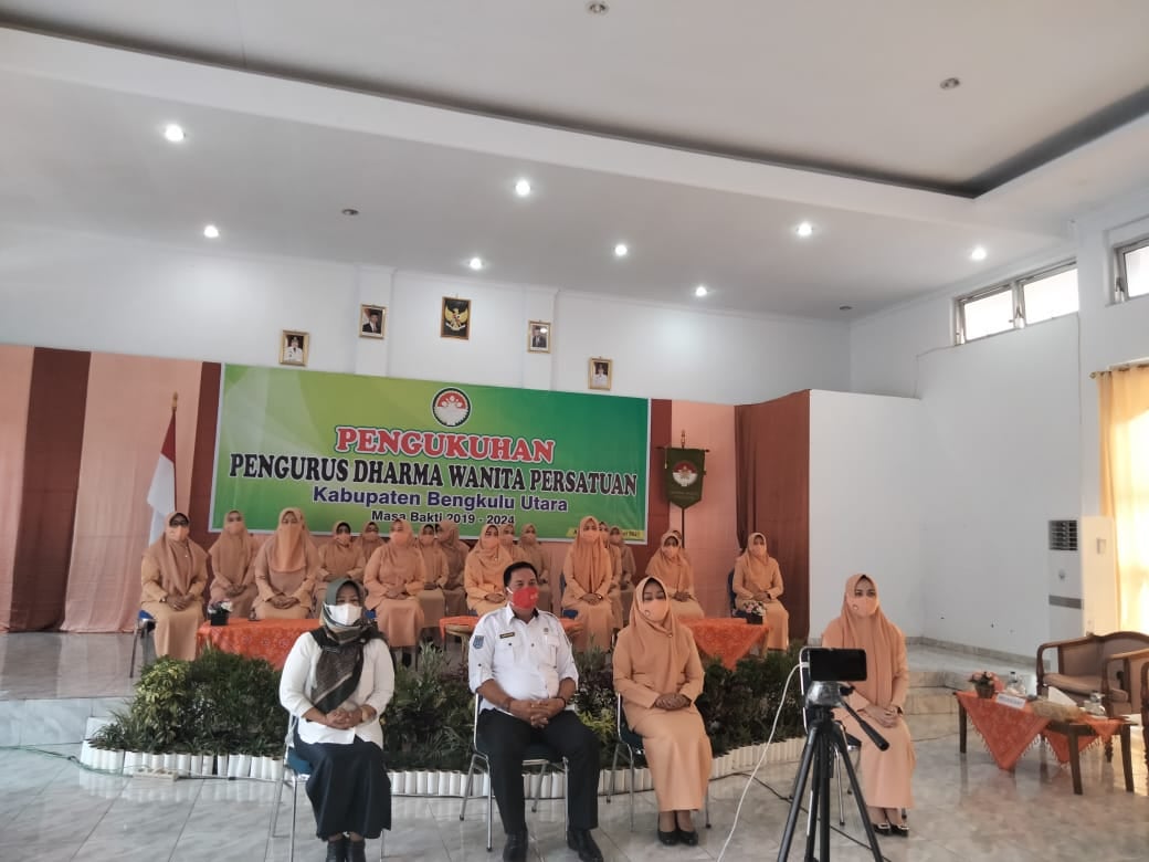 Pengurus DWP Bengkulu Utara Masa Bakti 2019-2024 Dikukuhkan