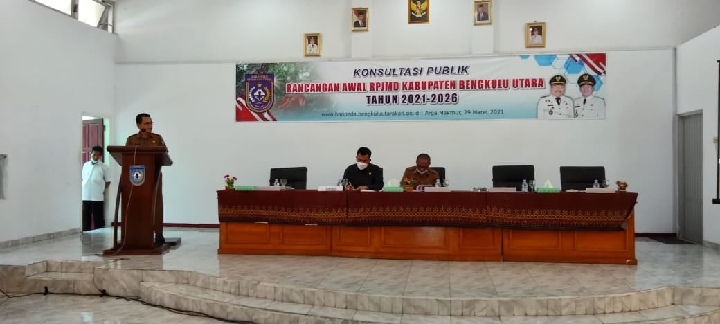 Pembukaan Forum Konsultasi Publik RPJMD Kabupaten Bengkulu Utara