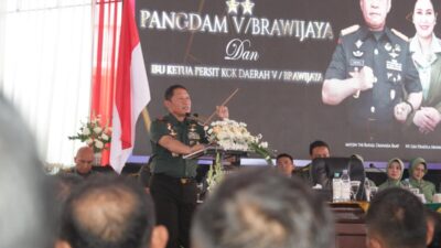 Mayjen TNI Rafael Lakukan Kunjungan Kerja ke Korem 083/Baladhika Jaya