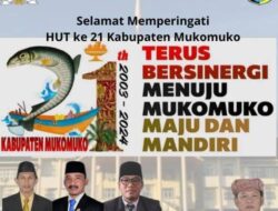DPRD Ucapkan Selamat HUT ke 21 Kabupaten Mukomuko