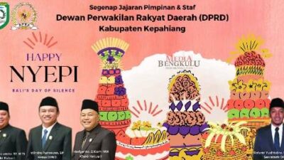 DPRD Kepahiang Ucapkan Selamat Hari Raya Nyepi 2024