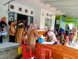 Pemdes Tanjung Raman Runtin Pantau Kesehatan Ibu dan Anak
