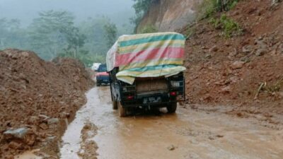 Jalan Lintas Lebong – Rejang Lebong Sudah Bisa Dilalui Dengan Sistem Buka Tutup