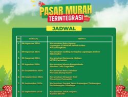 Mulai Besok Digelar Pasar Murah, Ini jadwal dan Lokasinya