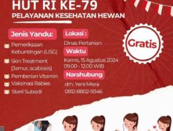 Lusa, Pelayanan Kesehatan Hewan Gratis di Mukomuko