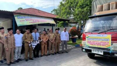 Pemkab Rejang Lebong dan Perum Bulog Distribusikan 136.700 Kg Beras