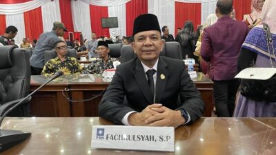 Fachrulsyah Dilantik Jadi Anggota DPRD Kota Bengkulu