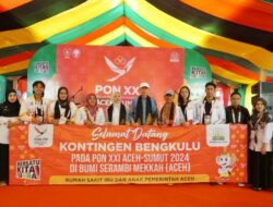 PON XXI Aceh-Sumut 2024, Bengkulu Siap Bertanding