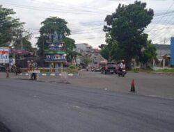 Jalan di Lampu Merah Kampung Bali Mulai di Aspal