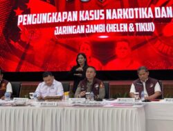 Polri Ungkap Jaringan Narkoba Jambi, Barang Bukti Disita Capai Rp 10 Miliar