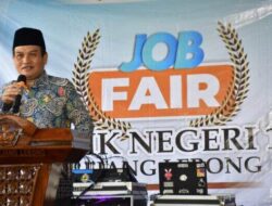 Kurangi Angka Pengangguran, SMKN 1 Rejang Lebong Gelar Job Fair