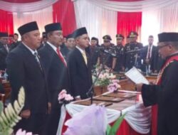 Unsur Pimpinan DPRD Bengkulu Utara Resmi Dilantik