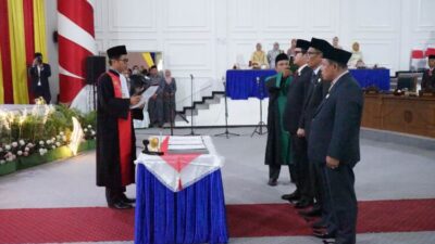 Pimpinan DPRD Kepahiang Resmi Dilantik