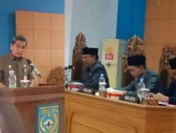 Rapat Paripurna DPRD Bengkulu Utara, Penyampaian Nota Pengantar Bupati