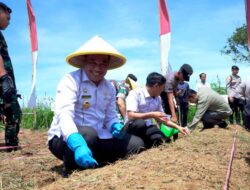 Peluncuran Gugus Tugas Polri Dukung Ketahanan Pangan