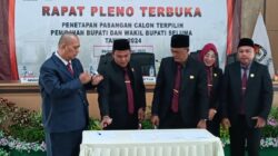 Melalui Rapat Pleno, KPU Resmi Tetapkan Bupati dan Wabup Seluma Terpilih