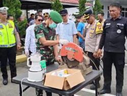 Akhir 2025, Polres Rejang Lebong Musnahkan Ribuan Pil dan Ratusan Miras